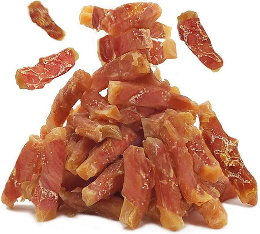 MON2SUN Dog Treats Rawhide Free Chicken Wrapped Sweet Potato Dog Snacks, Gluten & Grain Free Dog Treats for Puppy and Small Dogs, (Chicken, 1.56 Pound-Pack of 1)