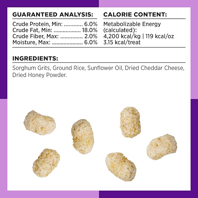 BIXBI Bark Pops, White Cheddar (4 oz, 1 Pouch) - Crunchy Small Training Treats for Dogs - Wheat Free and Low Calorie Dog Treats, Flavorful Healthy and All Natural Dog Treats