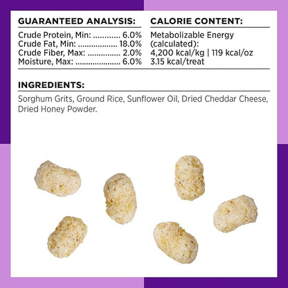 BIXBI Bark Pops, White Cheddar (4 oz, 1 Pouch) - Crunchy Small Training Treats for Dogs - Wheat Free and Low Calorie Dog Treats, Flavorful Healthy and All Natural Dog Treats