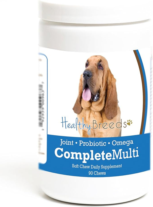 Healthy Breeds Bloodhound All in One Multivitamin Soft Chew 90 Count