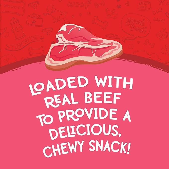 Jerky Bites Beef Flavor Soft & Chewy Dog Treats, 25-oz.