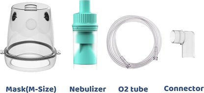 Lying Down Nebulizer Cup and Inhaler Mask for Dogs, Oxygen Mask for Pets (Medium)