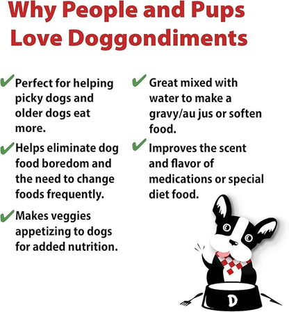 Peanut Buddy Roasted Peanut Flavor Dog Food Topper, Fun People Food Flavors, Made in USA, Non-GMO, No Added Salt