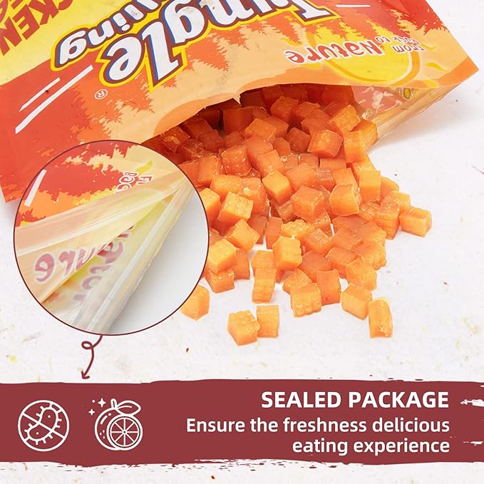 Jungle Calling Soft Chicken Treats for Dog and Cat, Natural Grain Free Chewy Food Snacks for Training Rewards for Small Dogs, High Protein, 10.6 oz