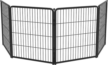 FXW Homeplus Dog Playpen Designed for Indoor Use, 32" Height for Medium Dogs, Black│Patented