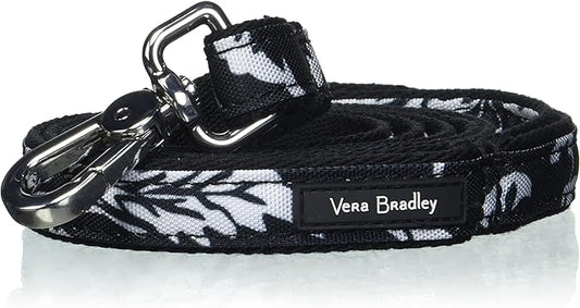 Vera Bradley Women's Recycled Lighten Up Water-repellent Pet Leash, Glass Vines, Small