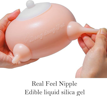 Puppy Feeder Puppy Milk Feeder Puppy Nursing Station Puppy feeders for Multiple Puppies Puppy Milk replacer Doggie Bubble Dongdong pet (L Size(Medium/Large Puppy), Pink)