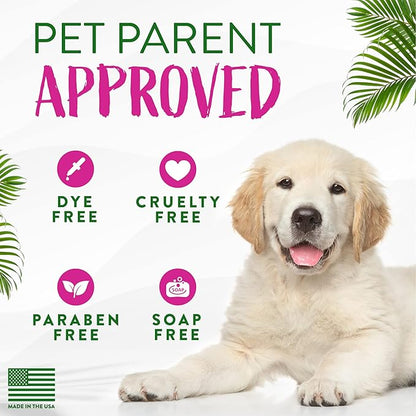 TropiClean Berry & Coconut Deep Cleansing Dog Shampoo | Deodorizing Natural Pet Shampoo Derived from Natural Ingredients | Cat Friendly | Made in the USA | 20 oz.
