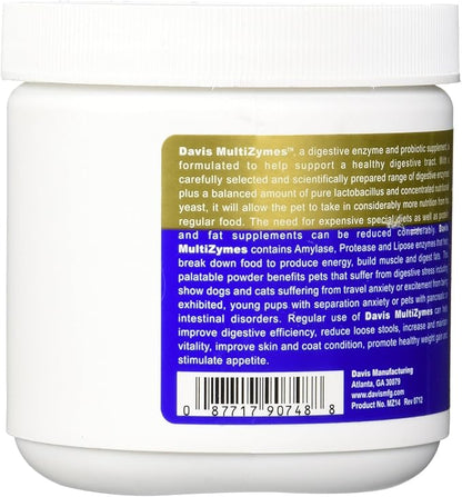 Davis MultiZymes Nutritional Supplement, 14 oz