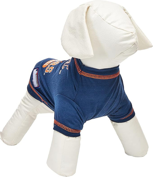 MLB Detroit Tigers Dog T-Shirt, X-Large. - Licensed Shirt for Pets Team Colored with Team Logos. - Premium Stretchable Materials for The Comfort of Your Dog & cat.