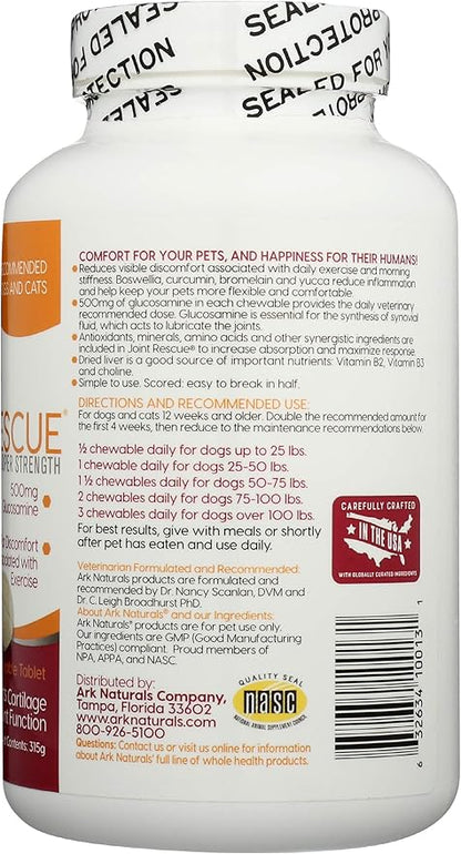 Ark Lighting NATURALS Joint Rescue Super Strength Chews (90 Count), (700542)