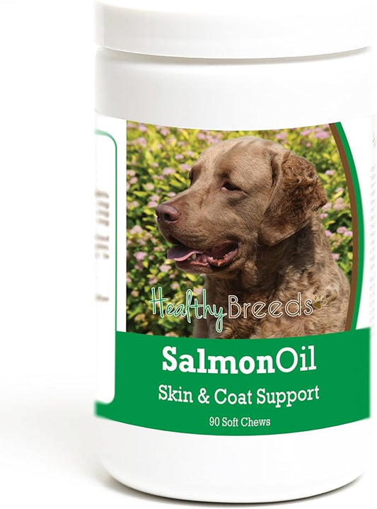 Healthy Breeds Chesapeake Bay Retriever Salmon Oil Soft Chews 90 Count