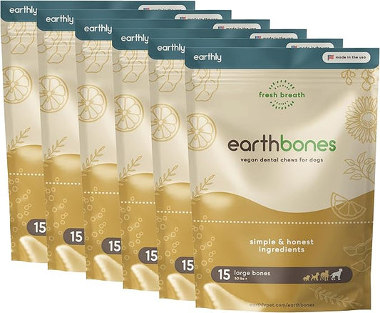 Earthbones Dental for Large Dogs, 90ct (6pk)