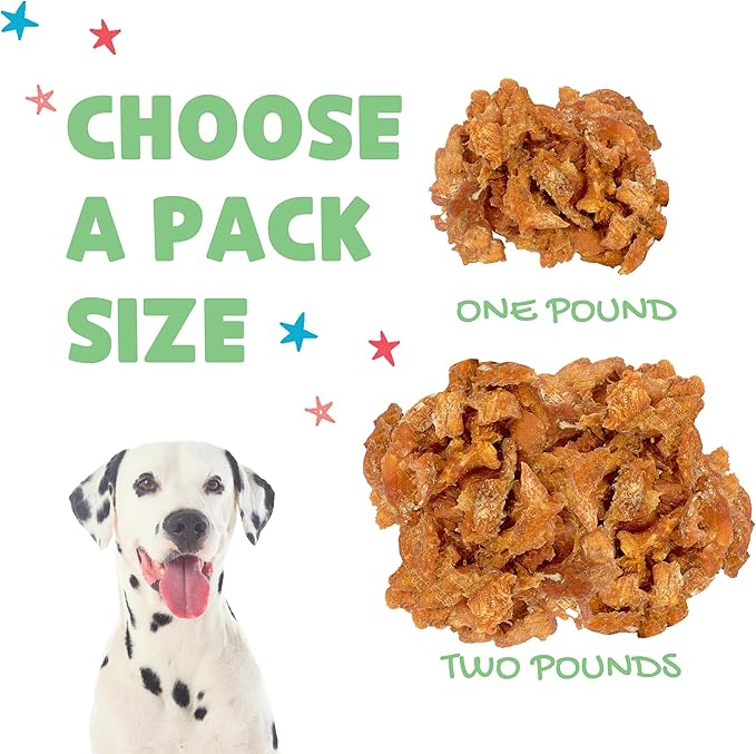 Nature Gnaws Chicken Jerky for Dogs – Made in The USA – Premium Natural Grain Free Dog Chew Treats – 2lb
