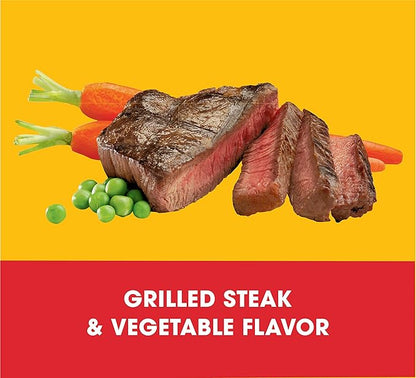 Pedigree Complete Nutrition Adult Dry Dog Food Grilled Steak & Vegetable Flavor Dog Kibble, 16 lb. Bag