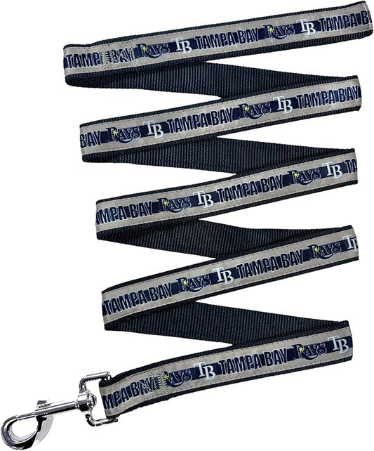 MLB TAMPA BAY RAYS Dog Leash, Medium