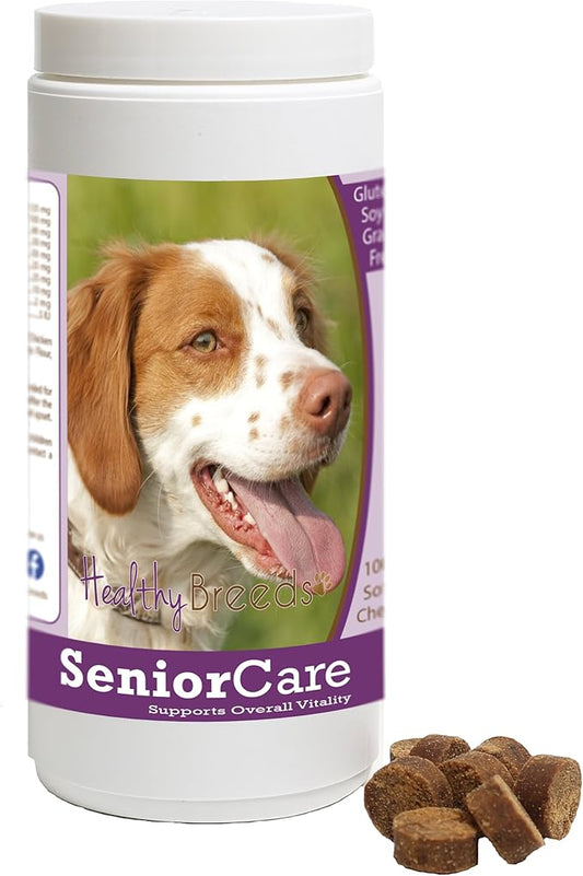 Healthy Breeds Brittany Senior Dog Care Soft Chews 100 Count
