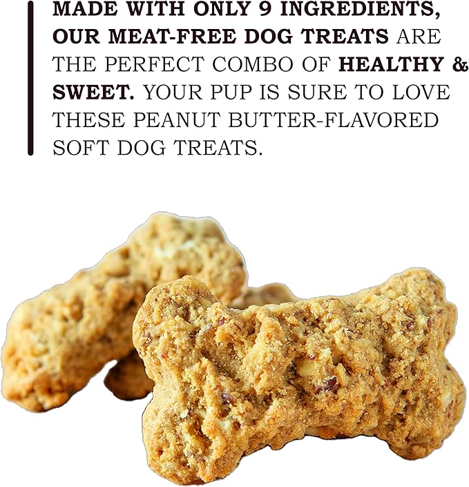 What's Barking Peanut Butter Honey Soft Chews - Premium Chewy Dog Treats, Natural Ingredients, No Wheat, Made in USA - 6 oz (Pack of 3)