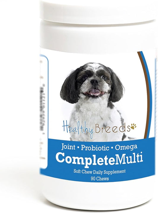 Healthy Breeds Shih-Poo All in One Multivitamin Soft Chew 90 Count