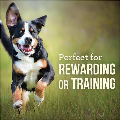 Merrick Power Bites Natural Soft And Chewy Real Meat Dog Treats, Grain Free Snack With Real Salmon Recipe - 6 oz. Bag