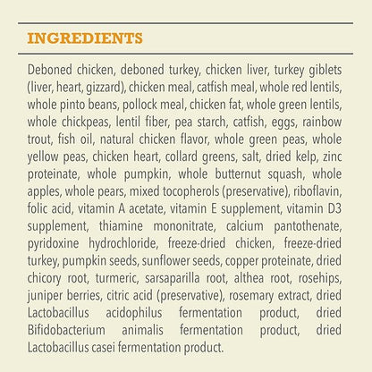 ACANA Highest Protein Dry Dog Food, Meadowland, Chicken and Turkey Recipe, 25lb