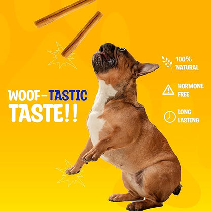 Paw & Pantry 6" Beef Collagen Sticks for Dogs (20 Pk) - Rawhide Free All Natural Collagen Chews for Dogs - Long Lasting Dog Collagen Sticks - Dog Treats Promote Hip, Joint, Skin, Coat, & Dental Health