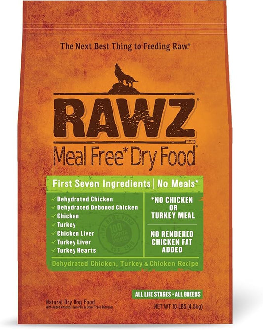 Rawz Meal Free Dry Dog Food (10 lb, Chicken & Turkey)