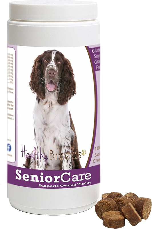 Healthy Breeds English Springer Spaniel Senior Dog Care Soft Chews 100 Count