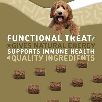waggedy Daily Essentials Adult Soft Chews — Dog Multivitamin & Immune System Supporter — Dog Nutritional Supplement — Small/Large Dog Supplements & Vitamins (60 Chews)