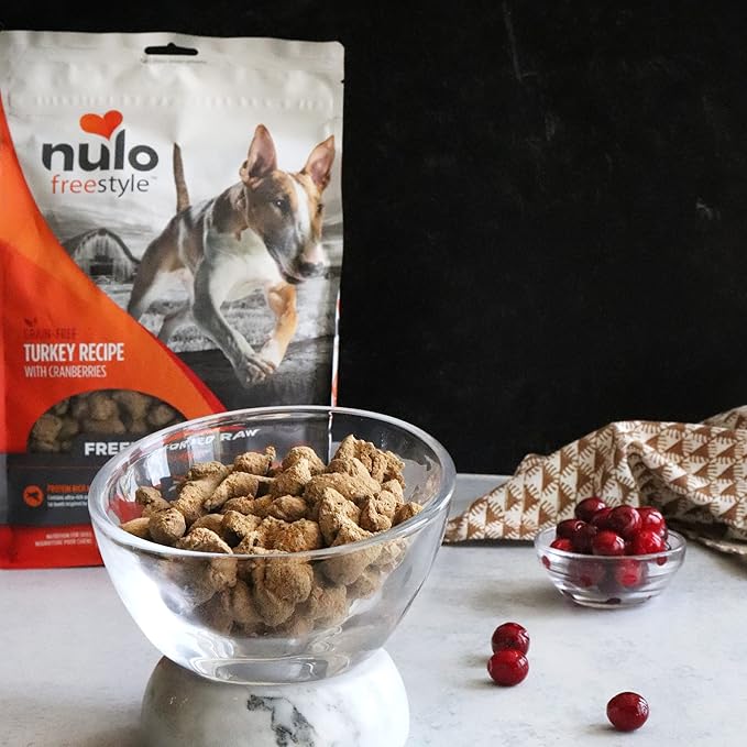 Nulo Freestyle Freeze-Dried Raw, Ultra-Rich Grain-Free Dry Dog Food for All Breeds and Life Stages with BC30 Probiotic for Digestive and Immune Health