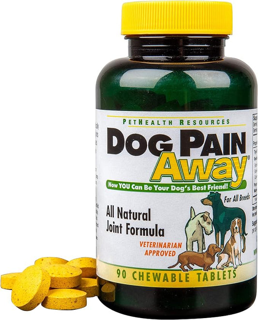 Treats Arthritis, Inflammation, Joint Pain, & Decreased Flexibility - 90 Dog Chewable Tablets