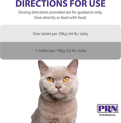 PRN Pharmacal CranMate Cranberry Supplement - Chewable Cranberry Extract Nutritional Supplements for Dogs & Cats - Cranberry Urinary Tract Health - 60 Chew Tabs (3 Pack)