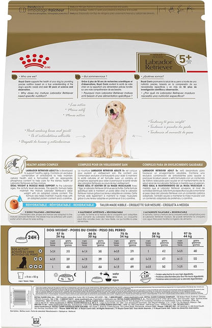 Royal Canin BHN Labrador Retriever Adult 5+ Dry Dog Food, 28 lb Bag
