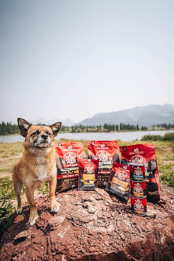 Stella & Chewy's Wild Red Dry Dog Food Raw Blend High Protein Grain & Legume Free Red Meat Recipe, 3.5 lb. Bag