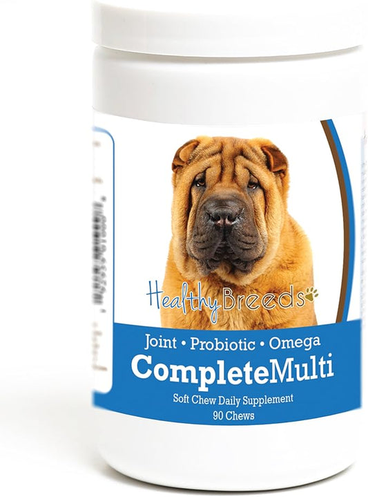 Healthy Breeds Chinese Shar Pei All in One Multivitamin Soft Chew 90 Count