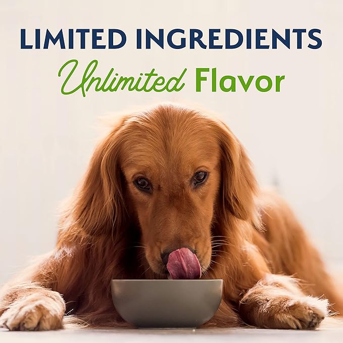Natural Balance Limited Ingredient Adult Dry Dog Food with Vegan Plant Based Protein and Healthy Grains, Vegetarian Recipe, 12 Pound (Pack of 1)