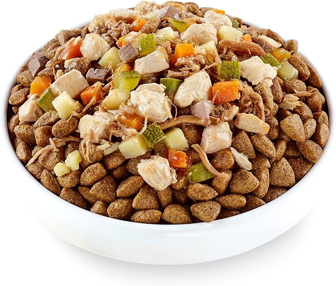 Applaws Taste Toppers, Natural Dog Food Topper, 12 Count, Limited Ingredient, Grain Free, Meal Topper for Dogs, Chicken & Lamb Stew with Carrot, Courgette and Sweet Potato Stew, 5.5oz Dog Food Cans