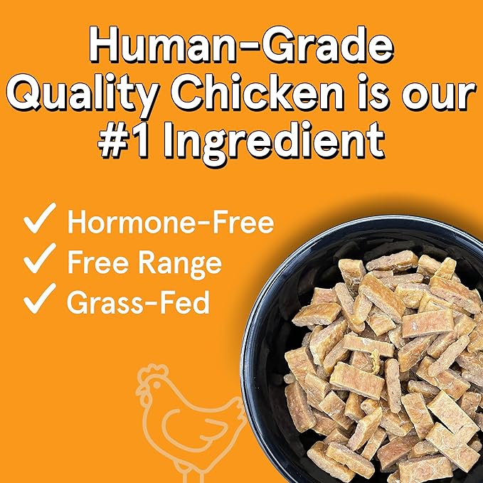 Real Meat Air Dried Dog Food w/Real USA Chicken - Four 5lb Bags of Grain-Free Real Meat Dog Food Sourced from Free-Range, Cage-Free Chicken - Digestible, All Natural, High Protein Chicken
