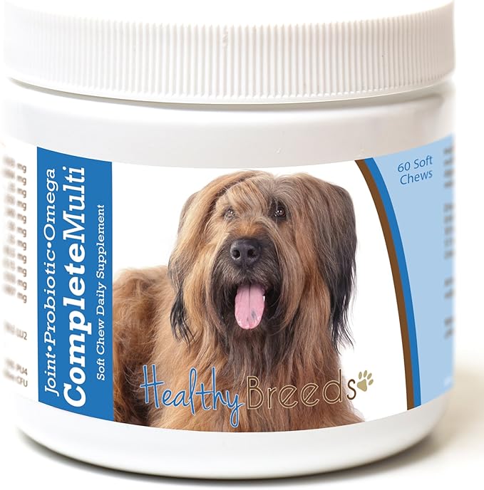 Healthy Breeds Briard All in One Multivitamin Soft Chew 60 Count