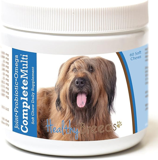 Healthy Breeds Briard All in One Multivitamin Soft Chew 60 Count