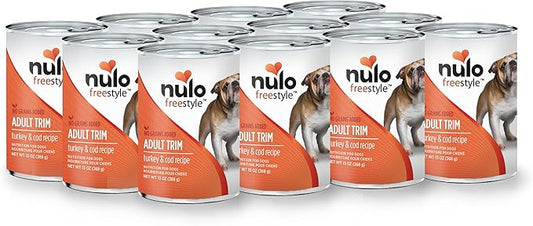 Nulo Freestyle All Breed Adult Wet Canned Dog Food, Premium All Natural Grain-Free, High Animal-Based Protein 13 Ounce (Pack of 12)