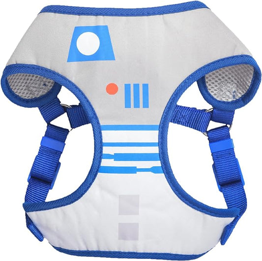 Star Wars R2D2 Dog Harness, Size Small | Small Dog Harness, No Pull Dog Harness for Small Dogs, Step in Dog Harness | R2D2 Star Wars Dog Harness with D-Ring for Your Star Wars Dog