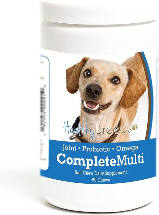 Healthy Breeds Chiweenie All in One Multivitamin Soft Chew 90 Count