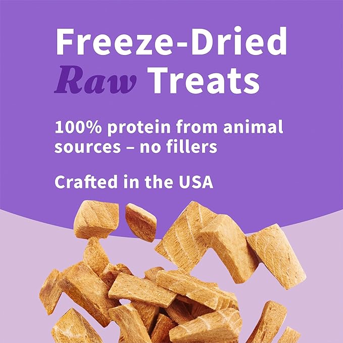 Halo 100% Wild Caught Salmon Freeze Dried Raw Treats, 2.5 oz.