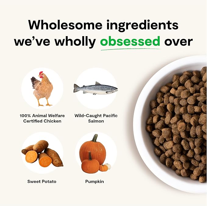 Open Farm Puppy Grain-Free Dry Dog Food, 100% Humanely Raised Meat Recipe for Puppies with Non-GMO Superfoods and No Artificial Flavors or Preservatives, 22 lbs