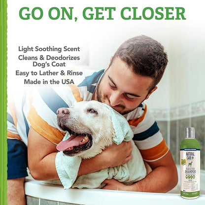 Flea and Tick Dog Shampoo - Flea & Tick Treatment for Dogs - Flea & Tick Killer with Certified Natural Oils - 12 Fluid Ounces