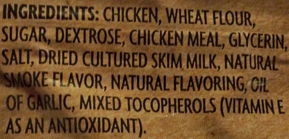 Trader Joe's Puppy and Dog Jerky Stick Treats with Natural Ingredients Bundle - 1 Bag Beef Recipe & 1 Bag Real Chicken Flavor Recipe (6 Oz. Per Bag)