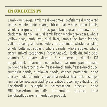 ACANA Highest Protein Dry Dog Food, Grasslands, Lamb and Duck Recipe, 25lb