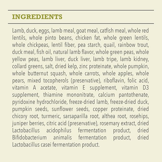 ACANA Highest Protein Dry Dog Food, Grasslands, Lamb and Duck Recipe, 4.5lb
