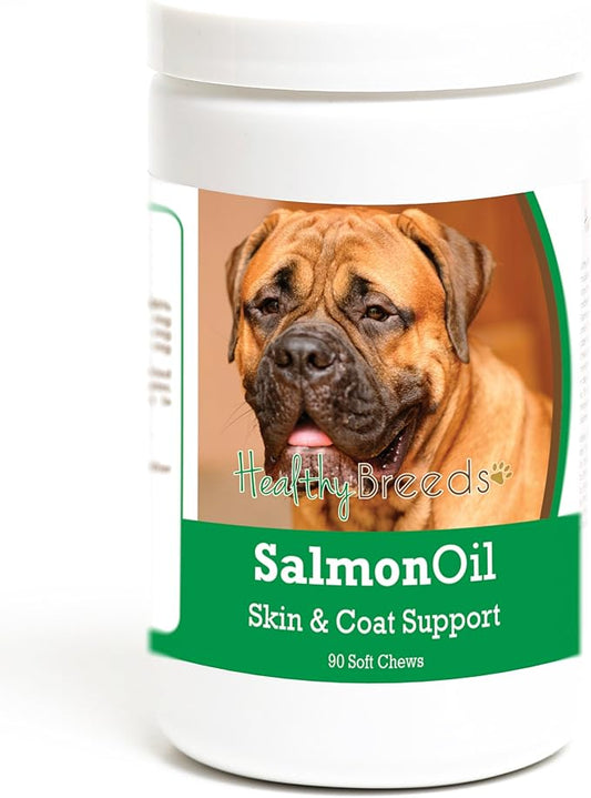 Healthy Breeds Bullmastiff Salmon Oil Soft Chews 90 Count